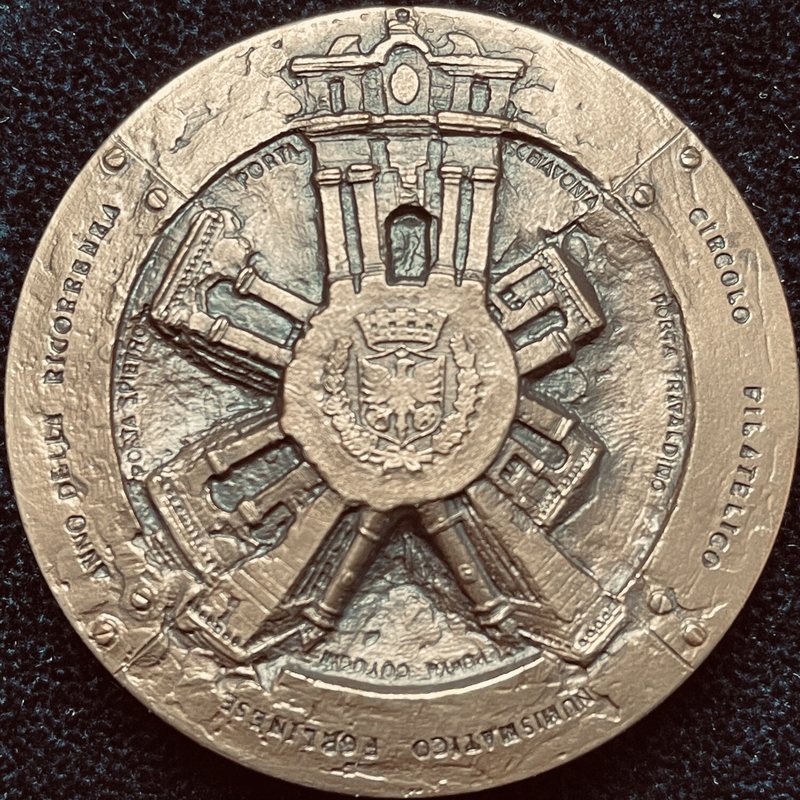 Medaglia 150° anniversario dell'Unità d'Italia, retro