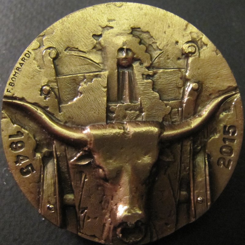 Medaglia FAO – Food and Agriculture Organization of the United Nations, 70° anniversario, fronte