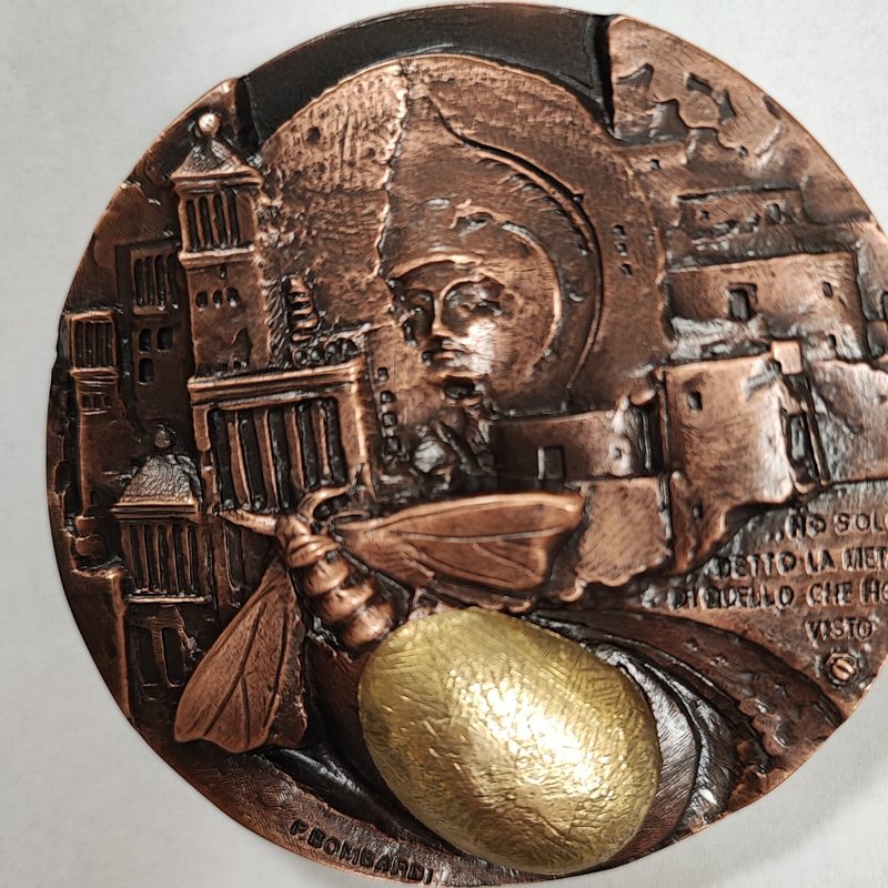 Medaglia Marco Polo – «Inalienabile sincretismo», Medaglia Evento 2024, fronte